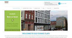 Desktop Screenshot of oldtowneflats.com