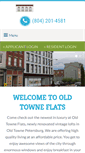 Mobile Screenshot of oldtowneflats.com